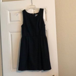 Jcrew black romper style dress